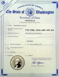Подтверждение документов в израиле